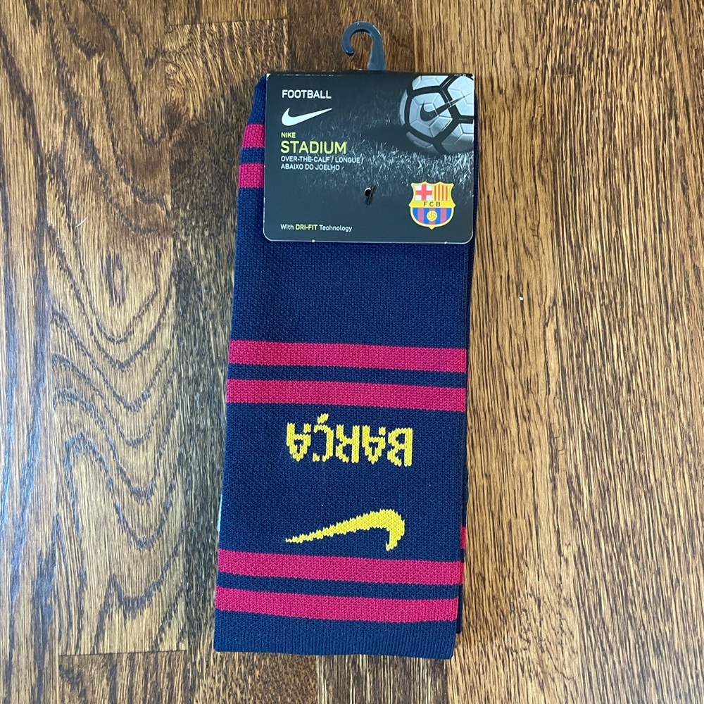 Nike FCB Barcelona Rakuten NWT soccer socks